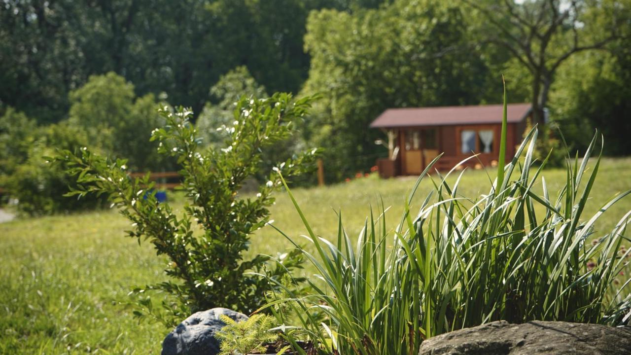 Villa Cozy Wood Hut On The Farm Trebivlice Esterno foto